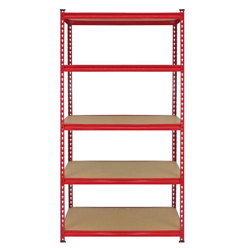 10 x Z-Rax Stellingkasten - 90x45x183 cm - Rood, Articles professionnels, Aménagement de Bureau & Magasin | Entrepôt, Rayonnage & Stockage