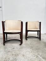 Stoel - Bamboe - Twee vintage stoelen van bamboe, Antiek en Kunst