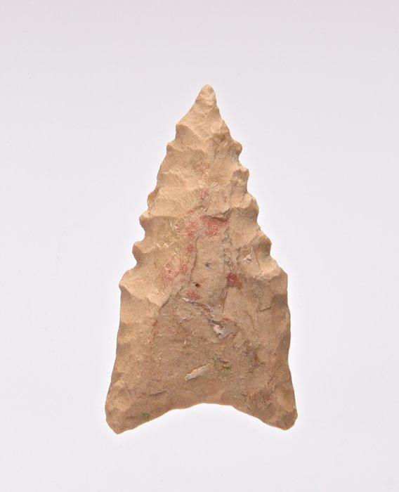 Late Paleo Vuursteen Spits type Dalton, Antiek en Kunst, Antiek | Overige Antiek