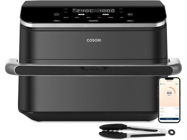 Veiling - COSORI Airfryer 8-in-1 Dual Blaze TwinFry XXL 10L, Elektronische apparatuur, Airfryers, Gebruikt