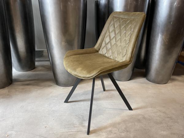 Veiling - Eetkamerstoel Diamond (set van 6) microleder - gro, Huis en Inrichting, Stoelen