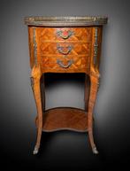 Table ambulante - Ovaal gueridon - palissander - parket -