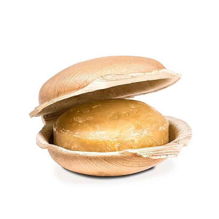 Zeep in Palmblad Kurkuma & Patchouli - Holy Lama, Sport en Fitness, Gezondheidsproducten en Wellness, Ophalen of Verzenden