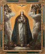 Spaanse school (XVII) - Annunciazione, Antiek en Kunst