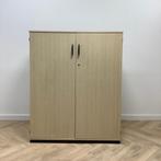 Tweedehands Kantinetafel 147,5 x120x 45,5 cm, Ahorn - zwart, Huis en Inrichting, Kasten | Overige, Gebruikt