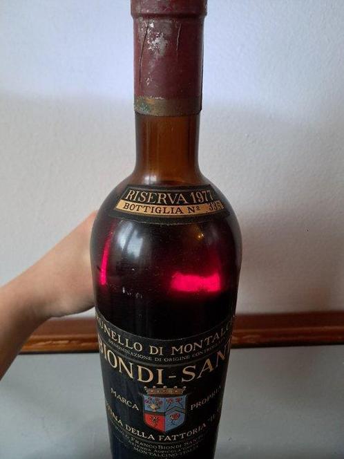 1977 Biondi Santi, Tenuta Greppo - Brunello di Montalcino, Verzamelen, Wijnen