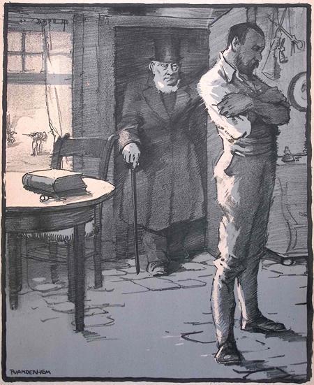 Spotprent over executie van Zuid-Afrikaans militair tijde..., Antiek en Kunst, Kunst | Litho's en Zeefdrukken, Verzenden