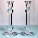 Val Saint Lambert - Kaarsenhouder Model Galatée (2) -, Antiek en Kunst