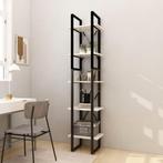 vidaXL Boekenkast met 5 schappen 40x30x175 cm grenenhout wit, Huis en Inrichting, Kasten | Boekenkasten, Verzenden, Nieuw