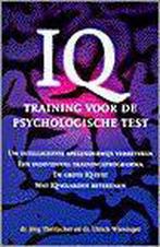 IQ-training voor de psychologische test 9789038909271, Gelezen, Diversen, U. Wiesinger, Verzenden