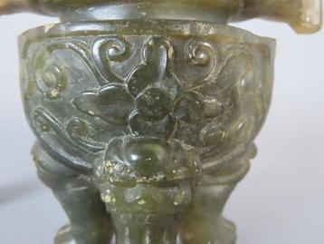 Ming Dynasty (1600-1644) - Wierookbrander - Steen - Daylily,, Antiek en Kunst