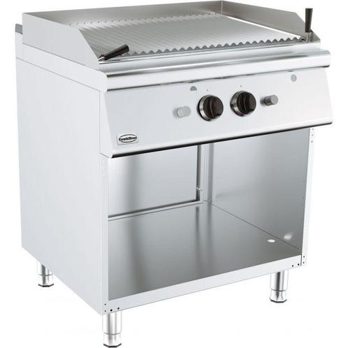 Base 700 Lavasteen Grill | Gas | Open Onderstel | 2x 9kW |, Zakelijke goederen, Horeca | Keukenapparatuur, Nieuw in verpakking