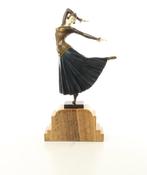 sculptuur, Beautiful Cold Painted Bronze Sculpture “Ayouta”, Antiek en Kunst