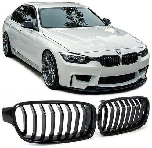 Grillen Nieren Glans Zwart BMW 3 Serie F30 B0372, Auto-onderdelen, Carrosserie, Nieuw, BMW, Voor, Links, Rechts
