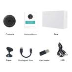 WD11 Mini Security Camera - HD Camcorder Motion Detection, Audio, Tv en Foto, Nieuw, Verzenden