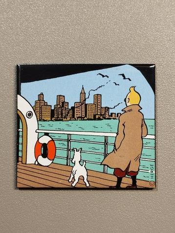 Tintin - 1 Magnetische geëmailleerde plaat - Pixi éditions -