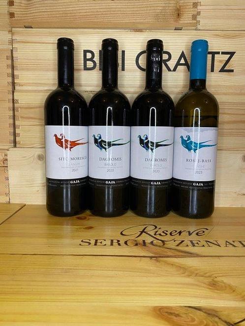 2023 Gaja: Sito Moresco 2021, Dagromis 2020 x2, Rossj-Bass, Verzamelen, Wijnen
