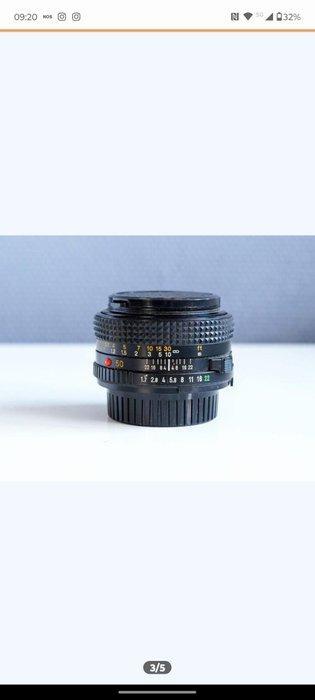 Minolta MD 1,7/50mm | Prime lens, TV, Hi-fi & Vidéo, Appareils photo analogiques