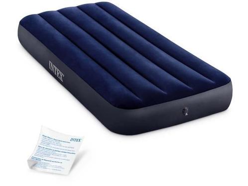 Veiling - Intex Classic Downy Luchtbed - 191x76x25 cm, Caravans en Kamperen, Luchtbedden, Gebruikt