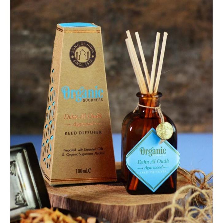 Geurstokjes Diffuser Dehn Al Oudh (in amberkleurig glas, 100, Sport en Fitness, Gezondheidsproducten en Wellness, Ophalen of Verzenden