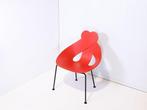 Plywood -  lacquered in fiery red - made for expo in Paris