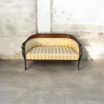 Zitgroep - Hout - Antieke Empire-stijl bank