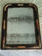 Miroir ancien Napoléon III – cadre en bois sculpté et stuc –, Antiek en Kunst