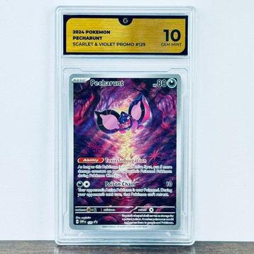 Pokémon Graded card - Pecharunt 129 - Pokémon - GG 10 beschikbaar voor biedingen