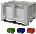 Plastic palletboxen, kuubskist, opslagbak, palletbox 120x100, Doe-het-zelf en Bouw, Kratten en Dozen, 100 cm of meer, Verzenden
