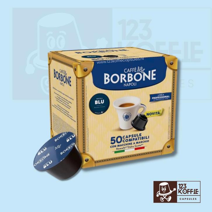 Borbone Blue capsules Dolce Gusto 50 stuks – ronde, Electroménager, Accessoires de machine à café, Envoi