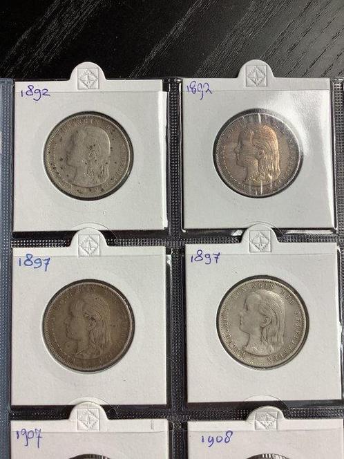 Nederland. Wilhelmina. 1 Gulden 1892-1915 (Zonder, Postzegels en Munten, Munten | Nederland
