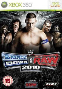 WWE SmackDown vs RAW 2010 (Xbox 360) Sport: Wrestling, Consoles de jeu & Jeux vidéo, Jeux | Xbox 360, Envoi