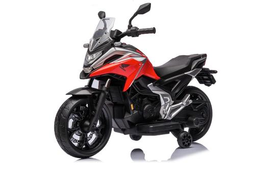 Honda NC750X, 12 volt elektrische kindermotor met rubberen b, Kinderen en Baby's, Speelgoed | Buiten | Accuvoertuigen, Ophalen of Verzenden