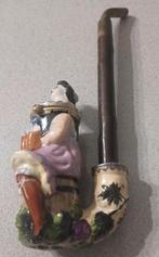 Sans Prix de Réserve - Pipe - Porcelaine bois et corne, Nieuw