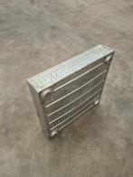 Zarges aluminium stapelbak 61x61x14 gebruikt, Ophalen of Verzenden