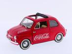 Schaal 1:16 Solido Fiat 500 Coca Cola #2417 (Autos), Hobby & Loisirs créatifs, Voitures miniatures | Échelles Autre, Ophalen of Verzenden
