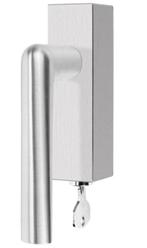 Draaikiepgarnituur PIET BOON INC PBI100-DKLOCK links mat rvs, Nieuw, Overige materialen, Klink of Kruk