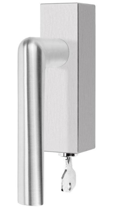 Draaikiepgarnituur PIET BOON INC PBI100-DKLOCK links mat rvs, Doe-het-zelf en Bouw, Hang- en Sluitwerk, Klink of Kruk, Nieuw, Overige materialen