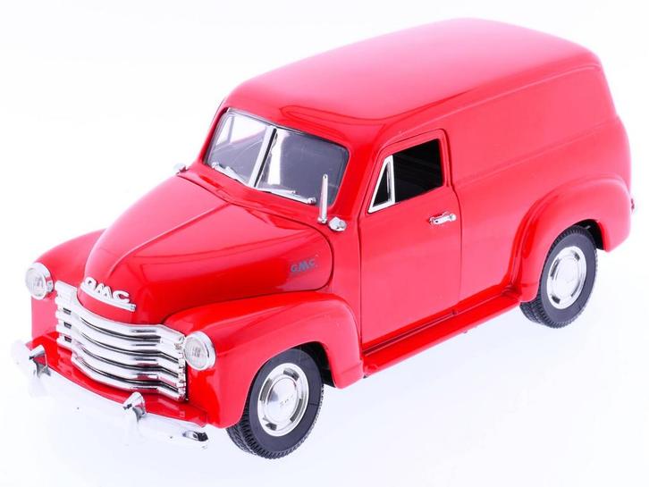 Schaal 1:18 Mira 5033 GMC panel truck 1950          #187, Hobby en Vrije tijd, Modelauto's | 1:18, Gebruikt, Ophalen of Verzenden