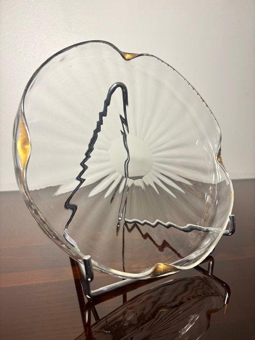Daum - Dienblad - Kristal, Antiek en Kunst, Antiek | Glaswerk en Kristal