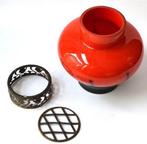 Frans Welz - Vase avec couvercle - Vitrail - Vase Art Déco