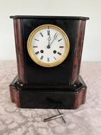 Pendule - Marmer, Messing - 1880-1920, Antiek en Kunst, Antiek | Klokken
