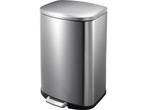 EKO - Della pedaalemmer 50 liter - Stainless steel Plastic -, Verzenden, Zo goed als nieuw