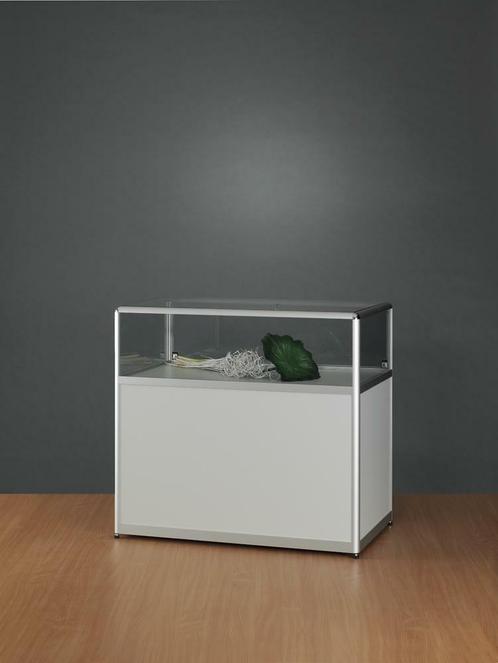 *TIP*  Luxe vitrinekast aluminium 108,4 cm met blok, Articles professionnels, Aménagement de Bureau & Magasin | Commerce & Inventaire
