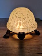 prachtige Murano style lamp in de vorm van een schildpad -