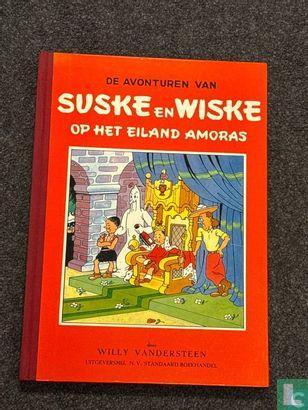Suske en Wiske op het eiland Amoras - 1985, Livres, BD, Envoi