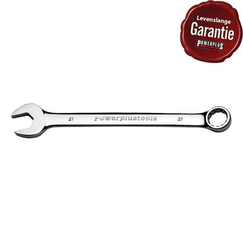 Ring-steeksleutel 21 mm met levenslange garantie, Doe-het-zelf en Bouw, Gereedschapskisten, Ophalen of Verzenden