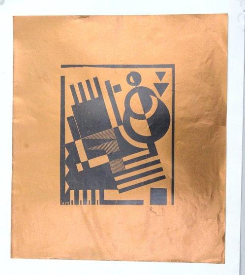 Karel Maes (1900-1974) - Compositie Het Overzicht - De, Antiek en Kunst, Antiek | Overige Antiek