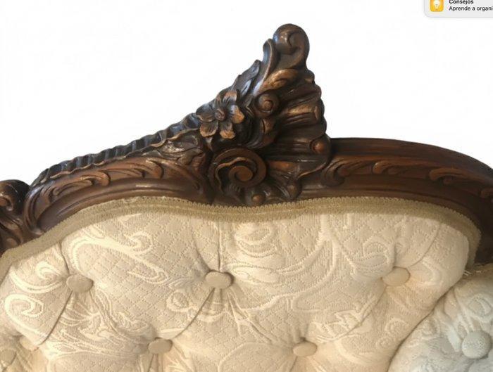 Canapé - Soie, Broderie - Chaise Longue, Antiek en Kunst, Antiek | Overige Antiek
