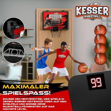 Mini basketbalring voor in de huis of tuin - binnen en, Verzenden, Nieuw